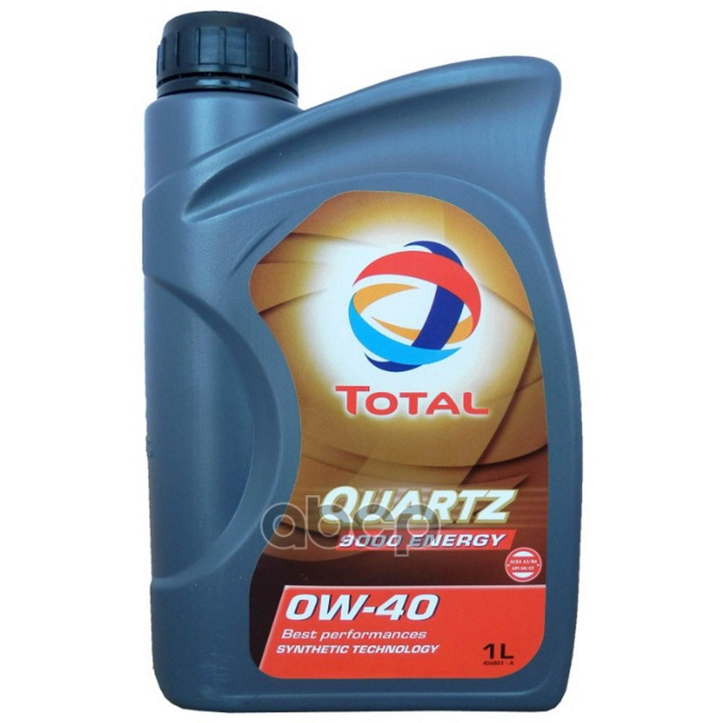 TotalEnergies Масло Моторное Синтетическое 1Л - Quartz 9000 Energy 0W40 A3/B4, Sn/Cf, Mb 229.5 (229.3), Vw 502.00/505.00, Por...