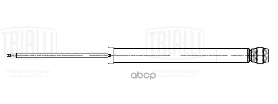 Амортизатор Mazda 3 (13-) задн. с i-STOP (AG 25511) Trialli арт. AG25511