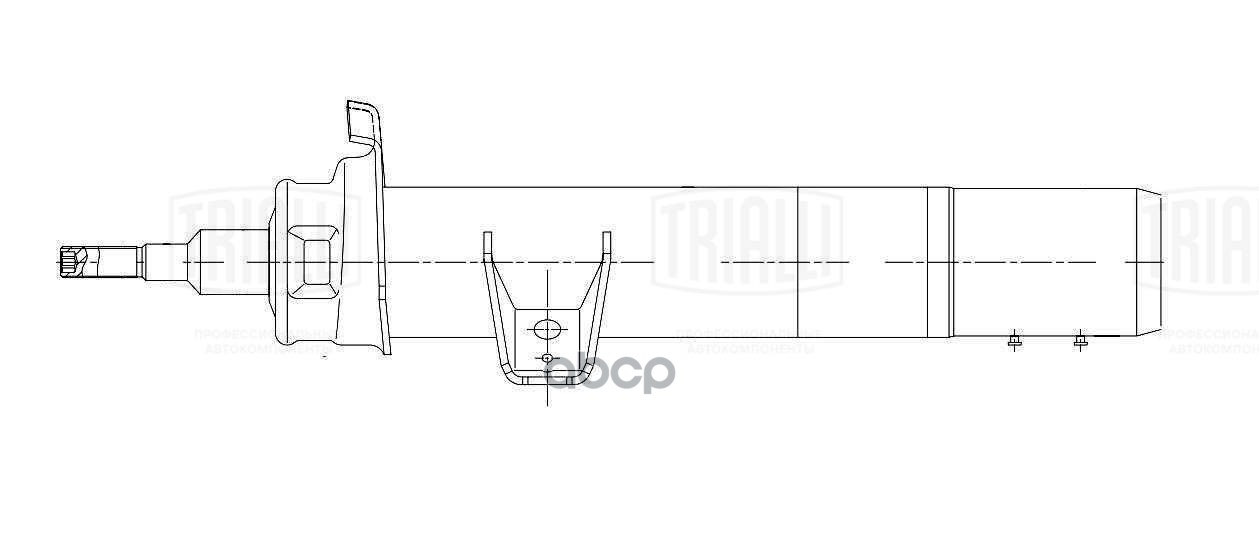 Амортизатор BMW X1 (E84) (09-) (стойка) пер. прав. (AG 26360) Trialli арт. AG26360