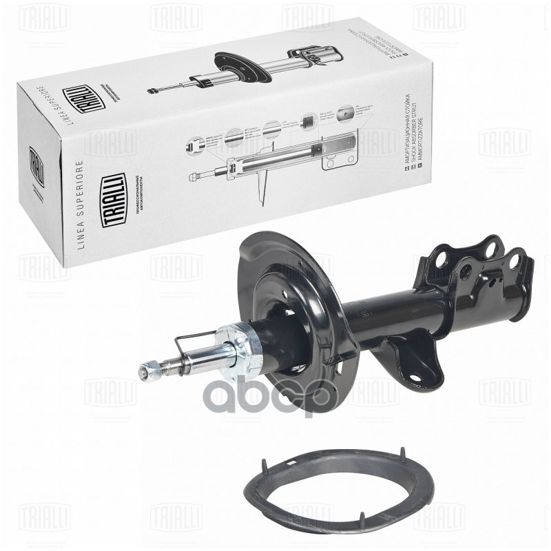Амортизатор Geely Atlas (16-) 1.8i/2.4i (стойка) перед. лев. (AG 30155) Trialli арт. AG30155