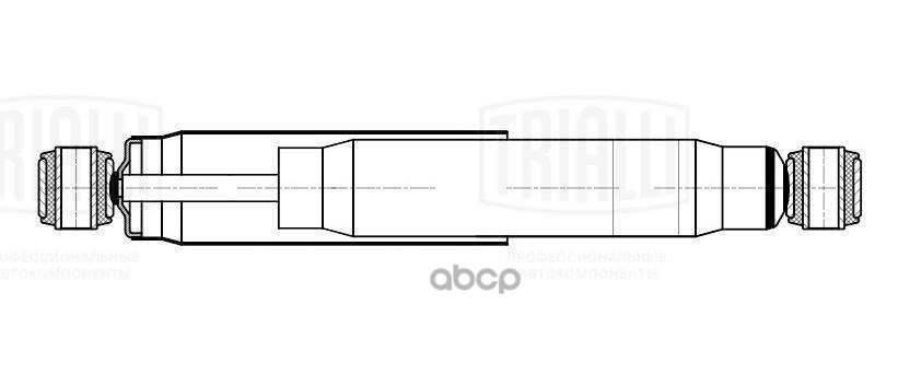 Амортизатор IVECO Stralis (02-) (402/650 20x55 20x55 O/O) задн. (AH 16524) Trialli арт. AH16524