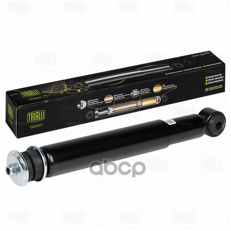 Амортизатор Scania 3 (88-)/4 (96-)/P,G,R,T (04-) (405/685 14X67 22X50 I/O) Перед. (Ah 52002) Trialli арт. AH52002