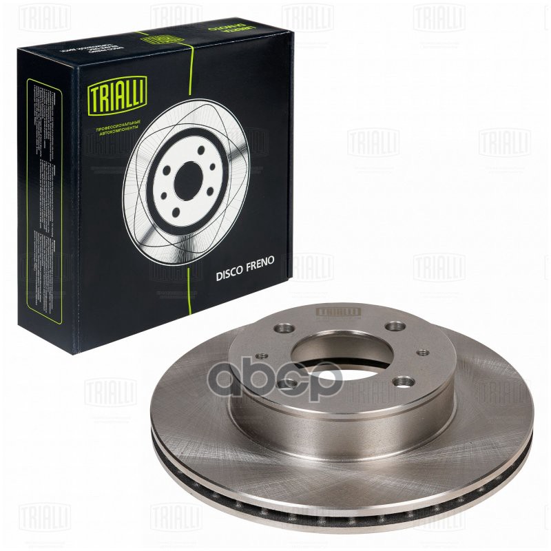 Диск торм. для а/м Hyundai Accent II (00-) TaGAZ перед. d=241 (DF 084102) Trialli арт. df-084102