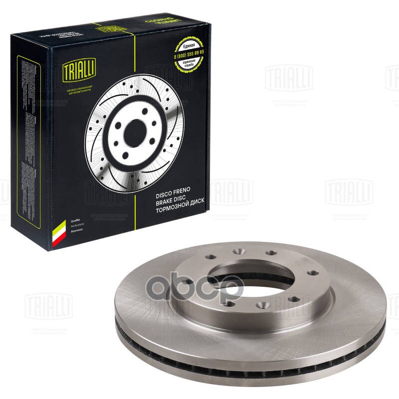 Диск торм. Hyundai Starex (H-1) (08-) перед. d=300 (DF 084211) Trialli арт. DF084211