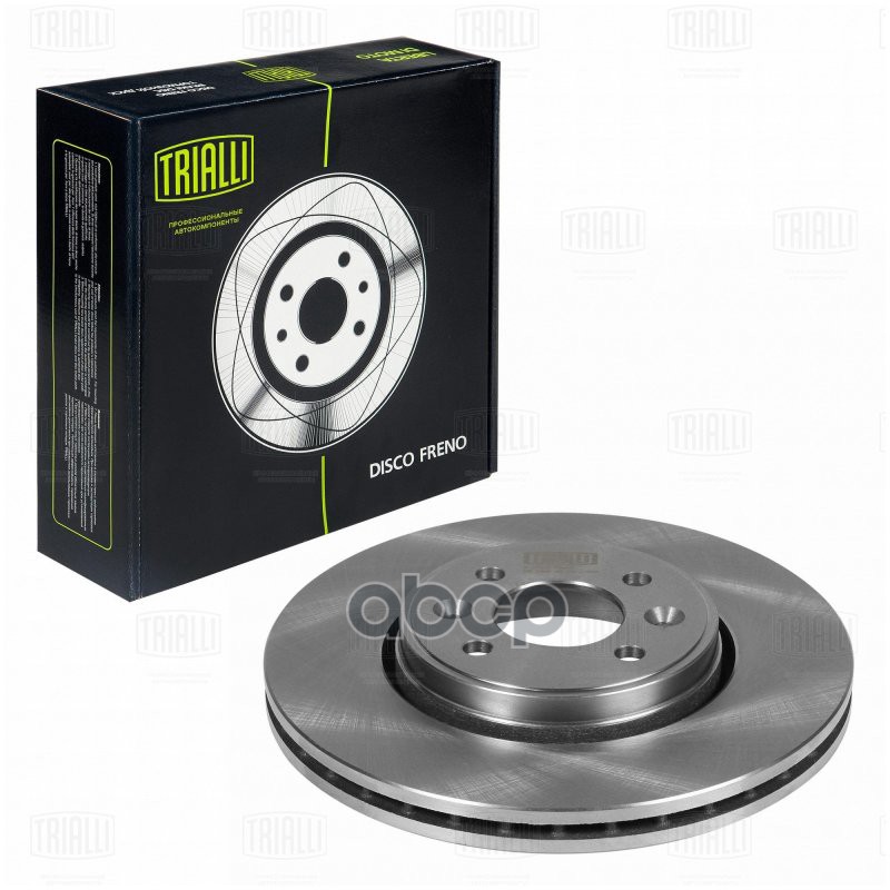 Диск торм. Renault Megane II (02-)/Clio III (05-) перед. d=280 (DF 095105) Trialli арт. DF095105