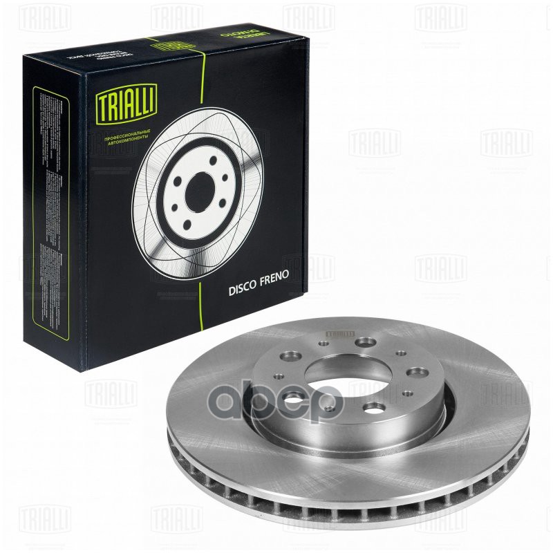 Диск торм. Volvo XC70 (00-) перед. d=286 R15 (окраш.) (DF 106205) Trialli арт. DF106205
