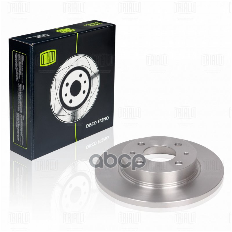 Диск торм. Лада Kalina Sport зад. d=239 (DF 116) Trialli арт. DF116