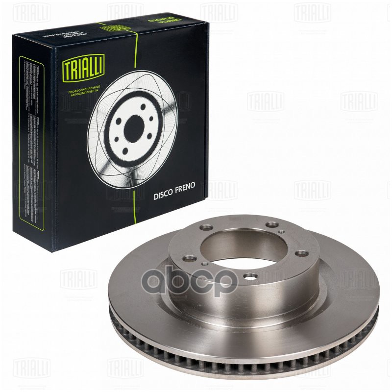 Диск торм. Toyota Land Cruiser 200 (15-) перед. d=354 (DF 190609) Trialli арт. DF190609