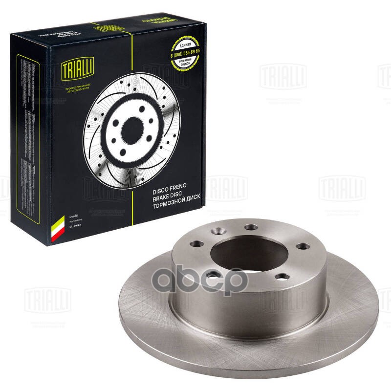 Диск торм. для а/м Renault Master (10-)/Opel Movano (10-) зад. d=305 (DF 261011) Trialli арт. df-261011