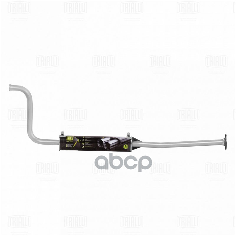 Глушитель Лада 2110 доп. (резонатор) без кат. (алюм. сталь) (EAM 0110) Trialli арт. EAM0110