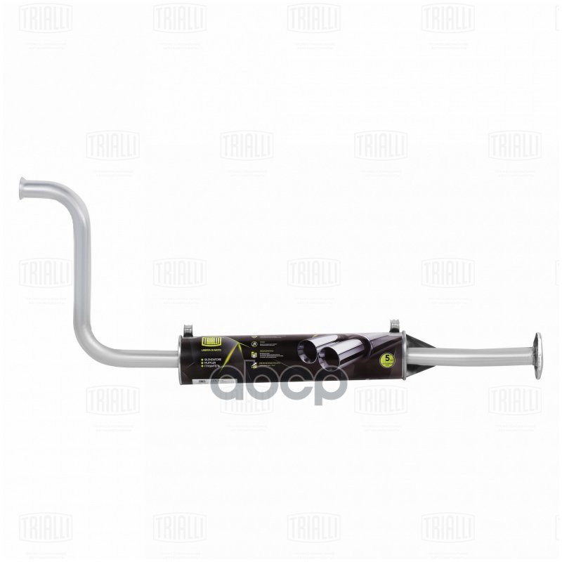 Глушитель Лада 21102 Доп. (Резонатор) Под Кат. (Алюм. Сталь) (Eam 0113) Trialli арт. EAM0113