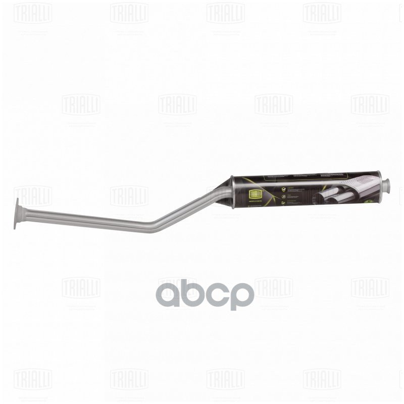 Глушитель Лада 2123 Chevrolet Niva доп. (рез-р) усил. флан. (алюм. сталь) (EAM 0119s) Trialli арт. EAM0119S