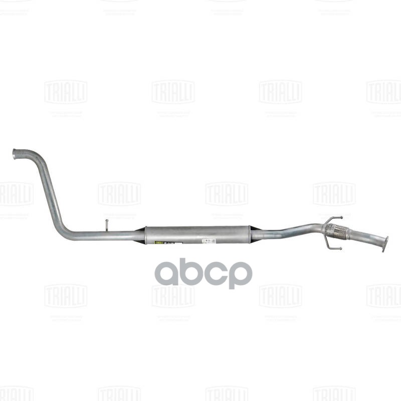 Глушитель Лада Vesta (20-) доп.(резонатор) с гофр.(3 кронш.) (d=51) (алюм. сталь) (EAM 0358) Trialli арт. EAM0358