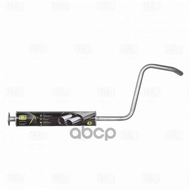 Глушитель Chevrolet Cruze (09-) 1.6i доп. (резонатор) (алюм. сталь) (EAM 0515) Trialli арт. EAM0515