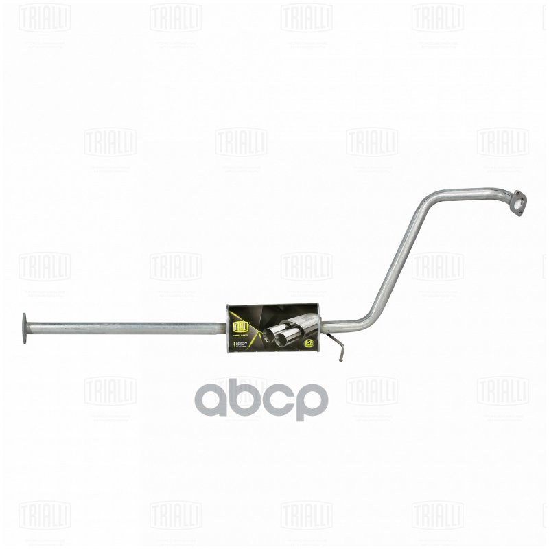 Глушитель Для А/М Hyundai Getz (05-) 1.1I/1.4I Доп. (Резонатор) (Алюм. Сталь) Trialli Eam 0806 Trialli арт. EAM0806