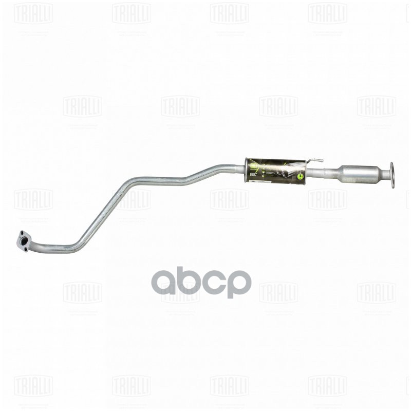 Глушитель Hyundai Solaris (10-)/Kia Rio (11-) доп. (рез-р) со стронг. (ал. сталь) (EAM 0808) Trialli арт. EAM0808