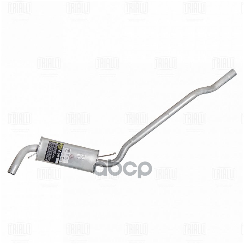 Глушитель Для А/М Audi 80 (86-) Доп. (Резонатор) (Нерж. Алюм. Сталь) (Eam 1808) Trialli арт. EAM1808