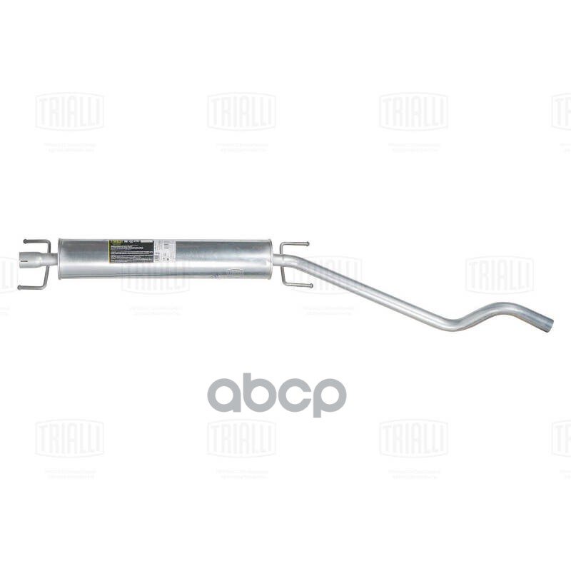 Глушитель для а/м Opel Astra H (04-)/Astra G (98-) доп. (резонатор) (алюм. сталь) TRIALLI EAM 2110 Trialli арт. EAM 2110