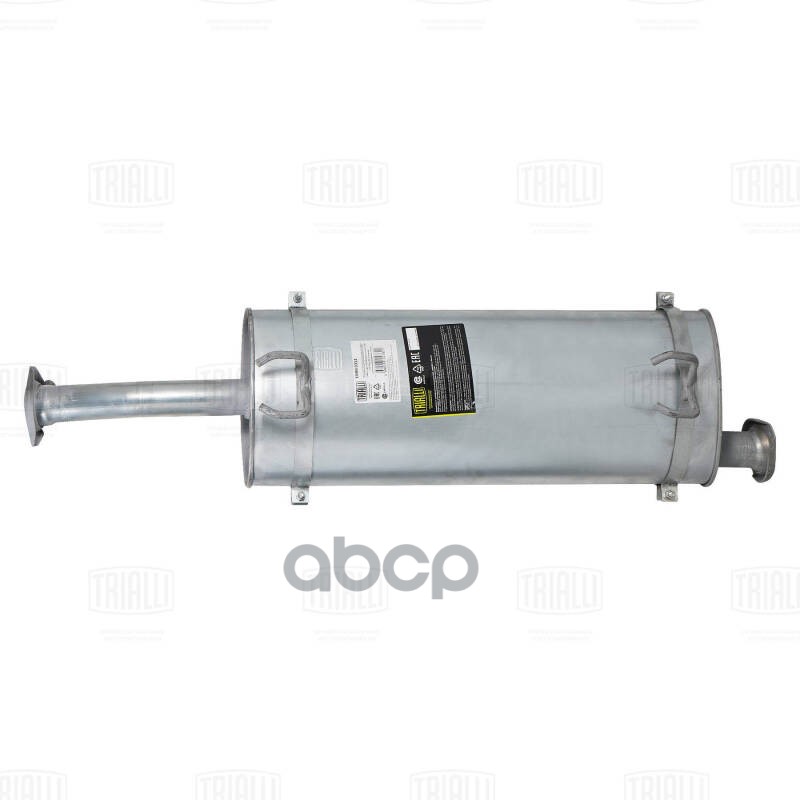 Глушитель ГАЗ 2217/2752 Соболь (дв. 42164, ISF 2.8S Евро4) осн.+хомуты (алюм.ст) (EMM 0312) Trialli арт. EMM0312