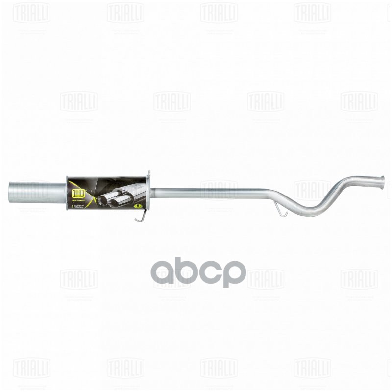 Глушитель Лада 2115 осн. прямоточный (алюм. сталь) (EMM 4005) T-Sport Trialli арт. EMM4005