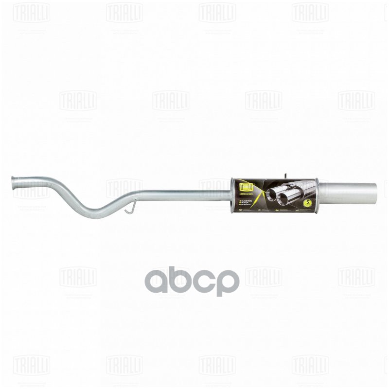 Глушитель Для А/М Лада 2112 Евро-3 Осн. Прямоточный (Нерж. Алюм. Сталь) (Emm 4007) T-Sport Trialli арт. EMM4007