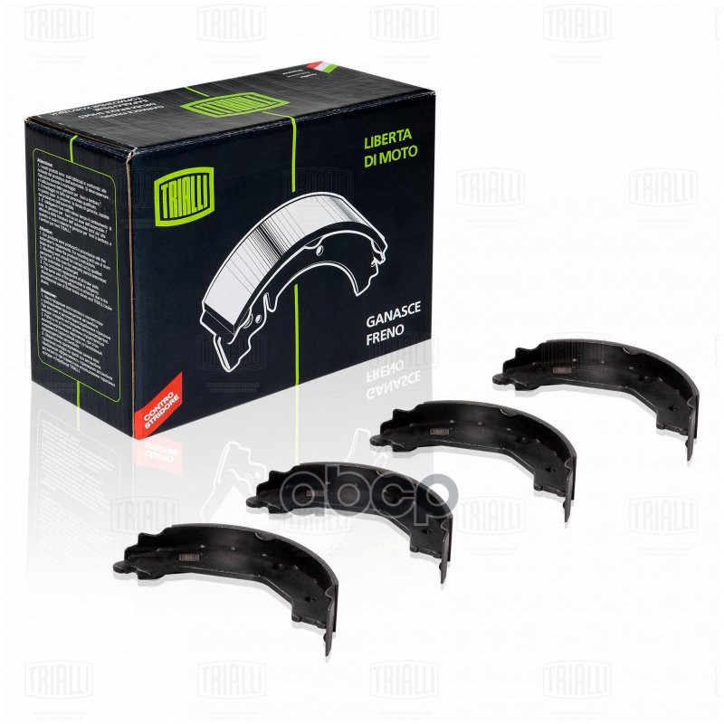 Колодки торм. Kia Sorento (02-)/Sorento (06-) барабан. ст. торм. 190x40 т/с Sumitomo (GF 0866) Trialli арт. GF0866