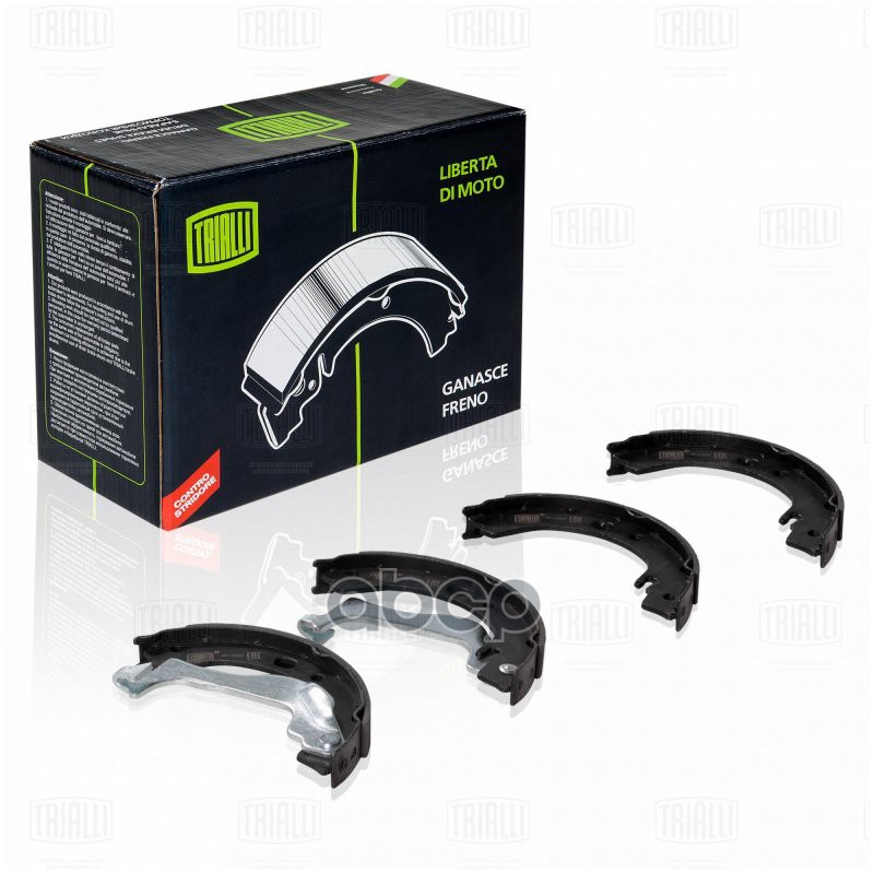 Колодки торм. Toyota Corolla (06-) барабан. ст. торм. 172x22 (GF 1902) Trialli арт. GF1902