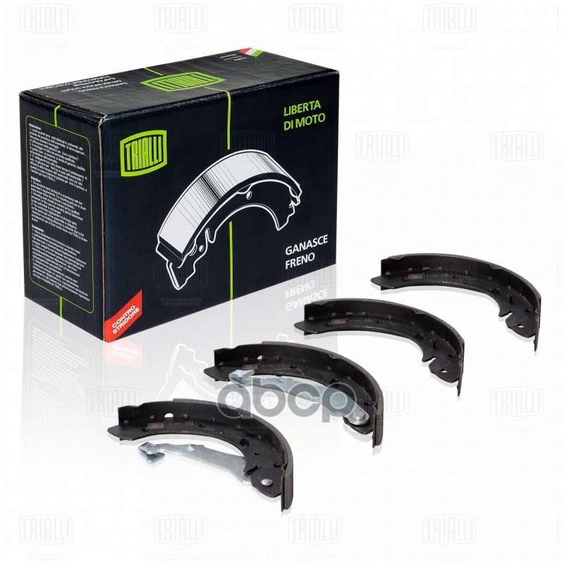 Колодки торм. Toyota Avensis (97-) барабан. 228x37 т/с TRW (GF 1908) Trialli арт. GF1908