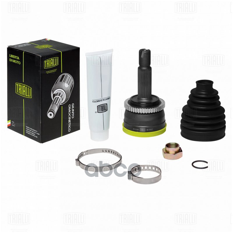 ШРУС для а/м Hyundai Solaris (10-)/Kia Rio (11-) 1.4i/1.6i (кольцо ABS) (наруж.) (GO 073229) Trialli арт. go-073229