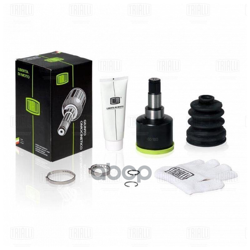 ШРУС внутренний Ford Fiesta 01-/Fusion 02- 1.4/1.6 МТ GO1003 Trialli арт. GO1003
