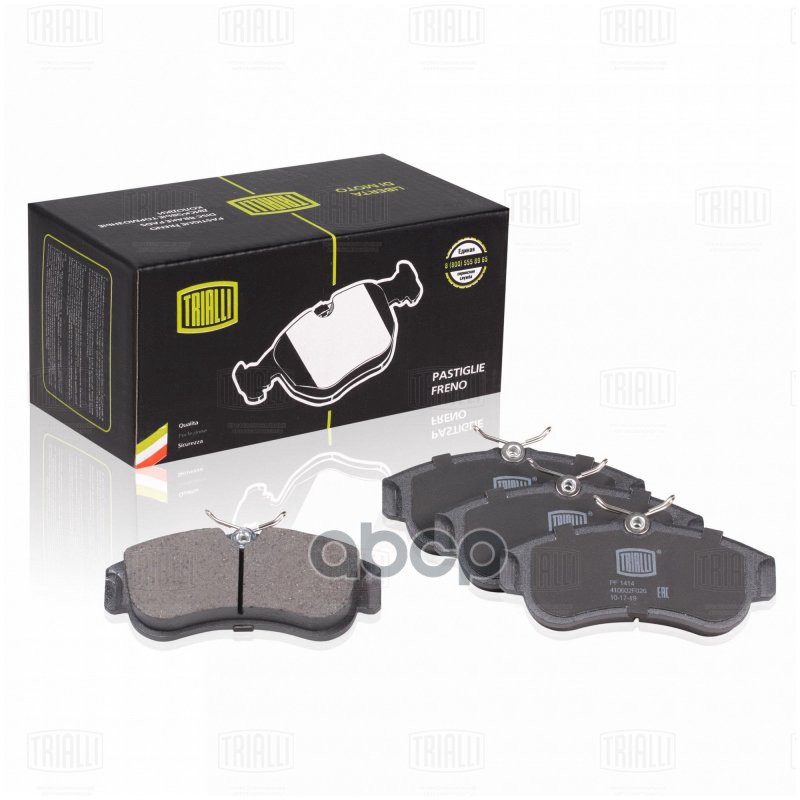 Колодки торм. диск. перед. для а/м Nissan Almera N16 (00-) без ABS  PF1414 Trialli арт. PF1414