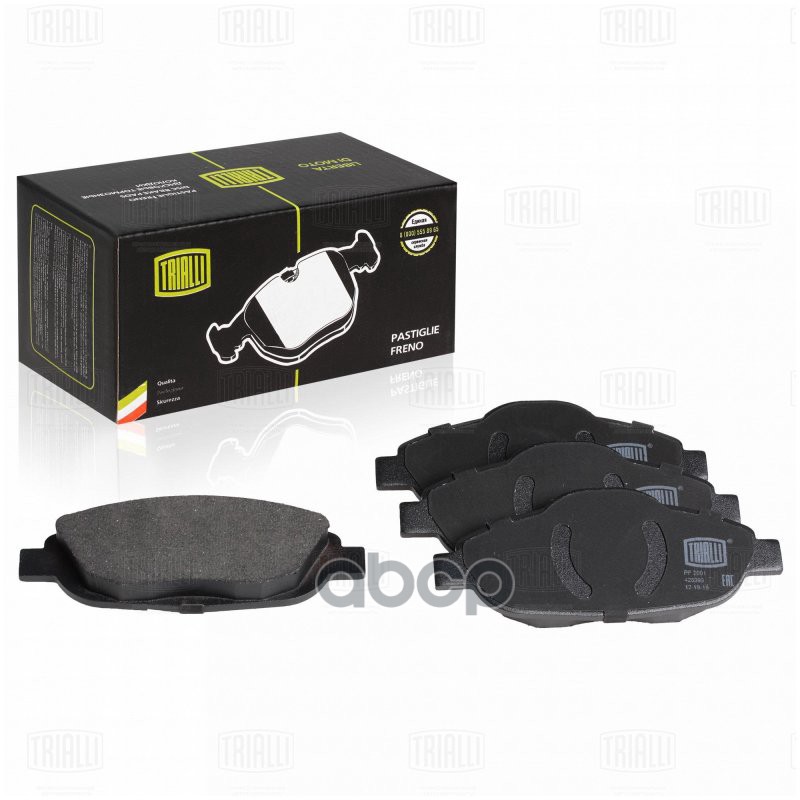 Колодки торм. Peugeot 308 (07-) диск. перед. (PF 2001) Trialli арт. PF2001