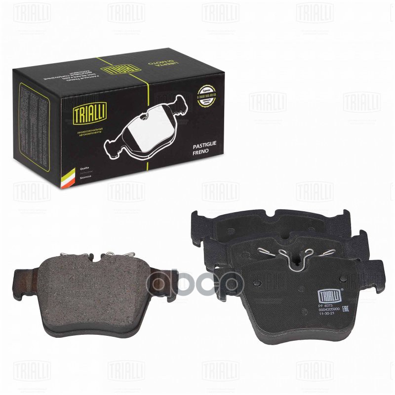 Колодки торм. Mercedes GLC (X253) (15-)/C (W205) (15-) AMG C 43 диск. зад. (PF 4073) Trialli арт. PF4073