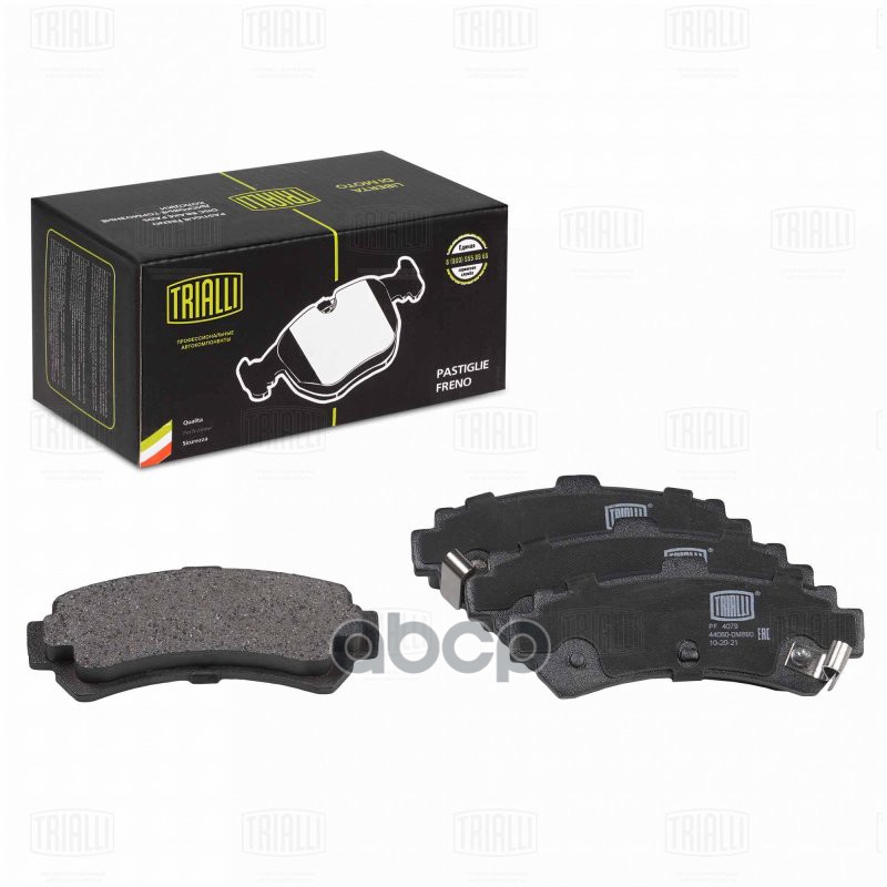 Колодки торм. для а/м Nissan Almera N15 (95-) диск. зад. (PF 4079) Trialli арт. PF4079