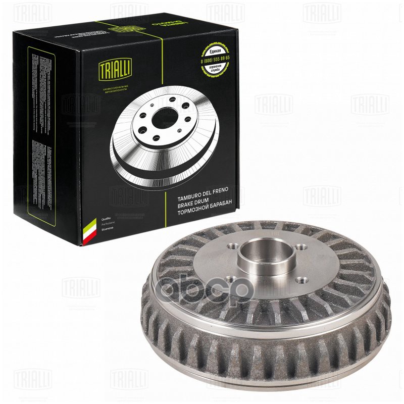 Барабан торм. Лада Largus (12-) с подшипником d=228.6 (а/м с ABS) (TF 224579) Trialli арт. TF224579