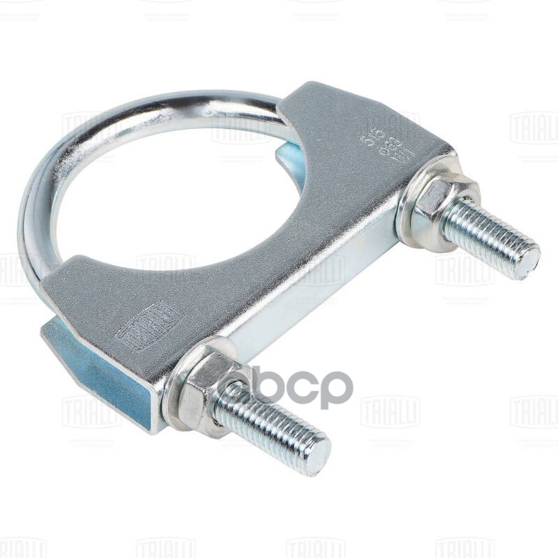 Хомут глушителя U-образный D=63 мм (стремянка) (оцинк. сталь) (UC 63 Z) Trialli арт. uc-63-z