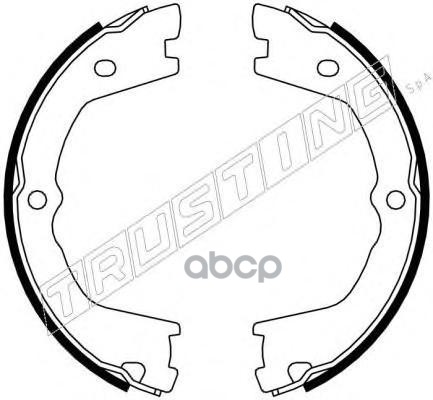 Колодки Тормозные Стояночного Тормоза Trusting арт. 034110