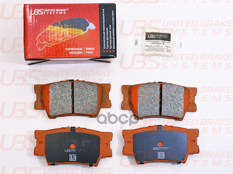 Тормозные Колодки Toyota Camry V40 06-/V50 2.5/3.5 11-/Rav 4 Iii 06-/08-/Rav 4 Iv 12-/13-/Lexus Es 1 UBS арт. b1110004