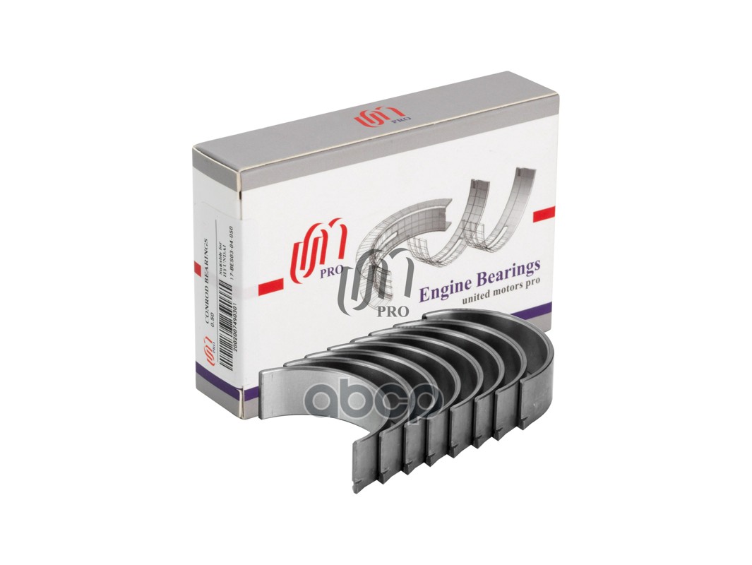 Вкладыши шатунные 0.50 Hyundai 1.6i G4FC UM United Motors арт. 17BES0304050