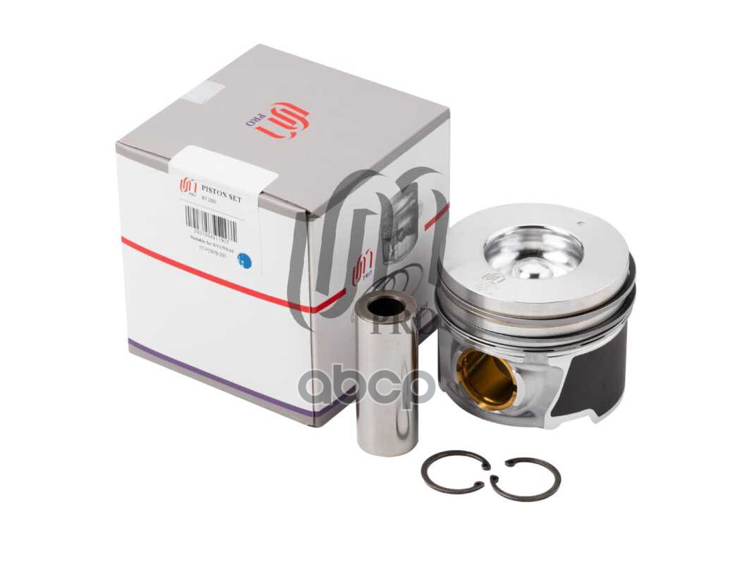 Поршень STD с кольцами с масл. галереей Hyundai Santa Fe 2.2 CRDi D4EB-F/D4EB-G d87.0 STD (23410-279 United Motors арт. 17PC9...