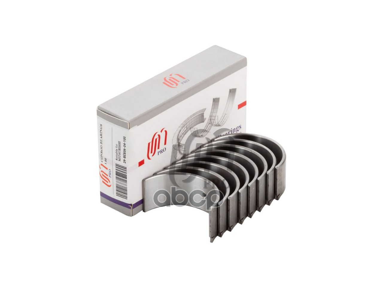 Вкладыши шатунные 1.00 Mitsubishi 4G63 UM United Motors арт. 29BES0604100