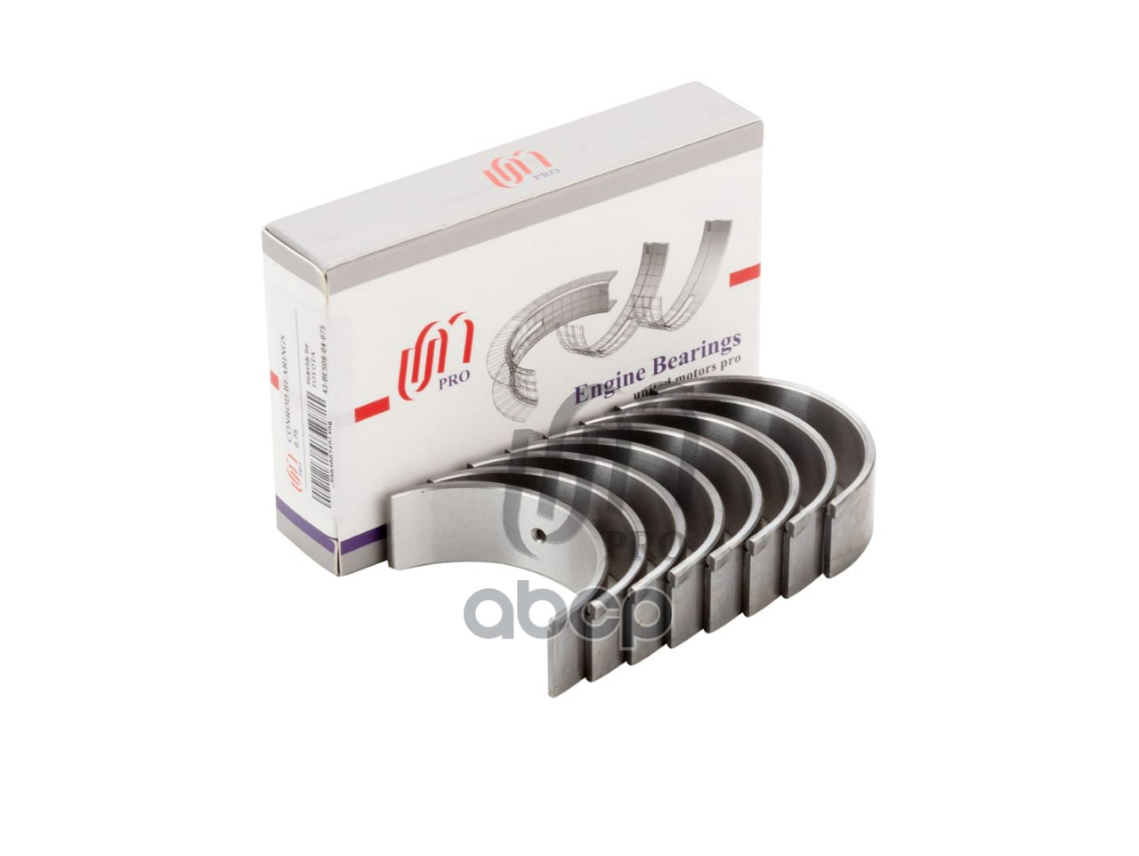 Вкладыши шатунные 0.75 Toyota 1ZZ-FE/3ZZ-FE UM United Motors арт. 43BES0804075