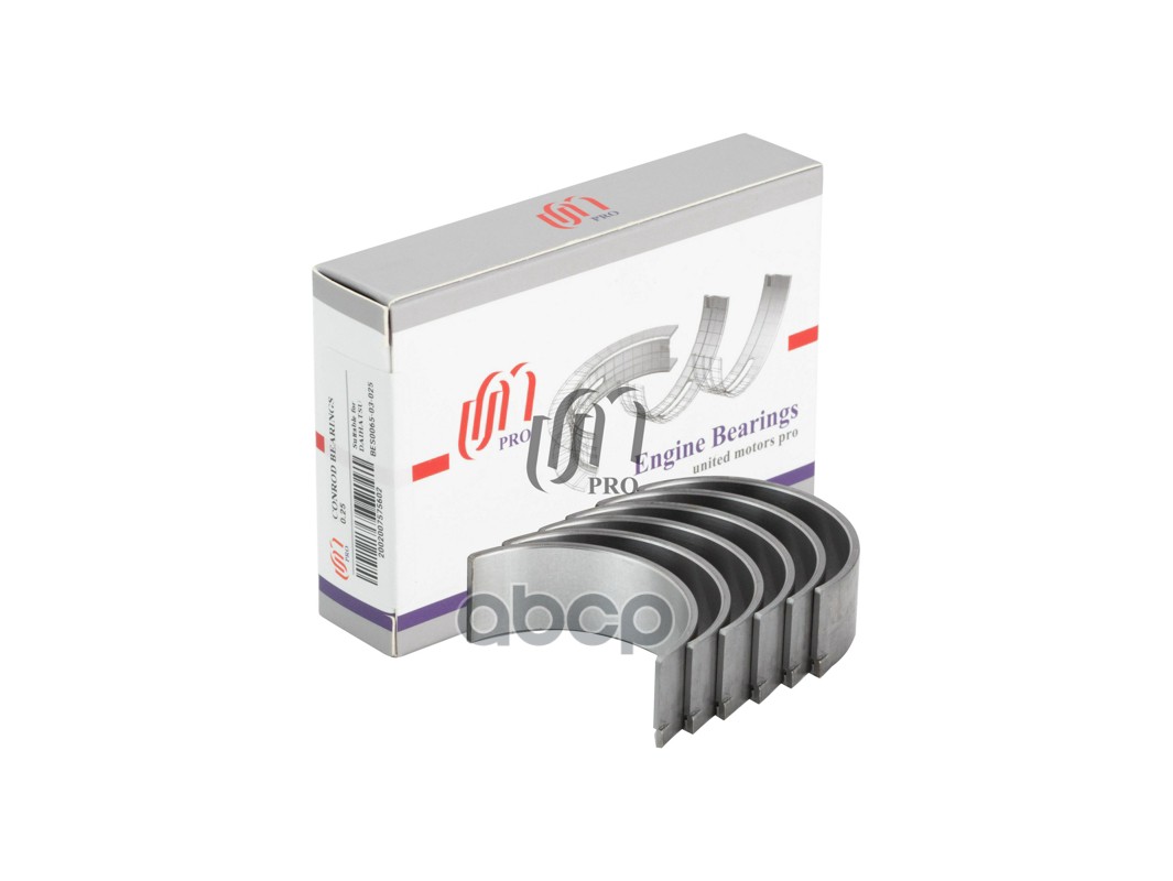 Вкладыши шатунные 0.25 Daihatsu ED/EJ UM United Motors арт. BES006503025