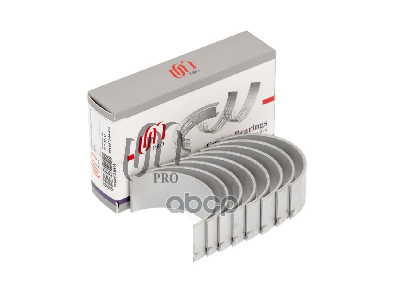 Вкладыши шатунные 0.25 Hyundai D4EA UM United Motors арт. BES007004025