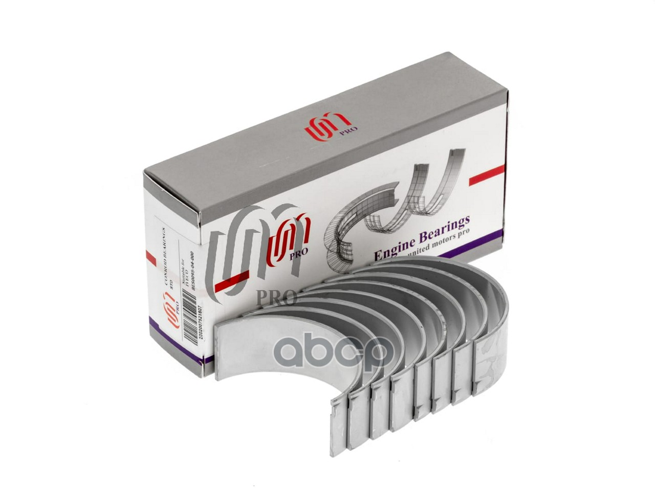 Вкладыши шатунные STD Fiat/Iveco F1AE0481 UM United Motors арт. BES009504000