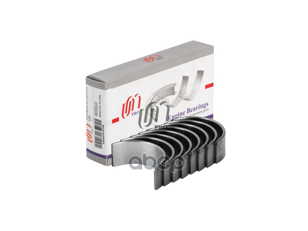 Вкладыши шатунные 0.30 Peugeot XV,XW,XY,TU 3M UM United Motors арт. BES012204030