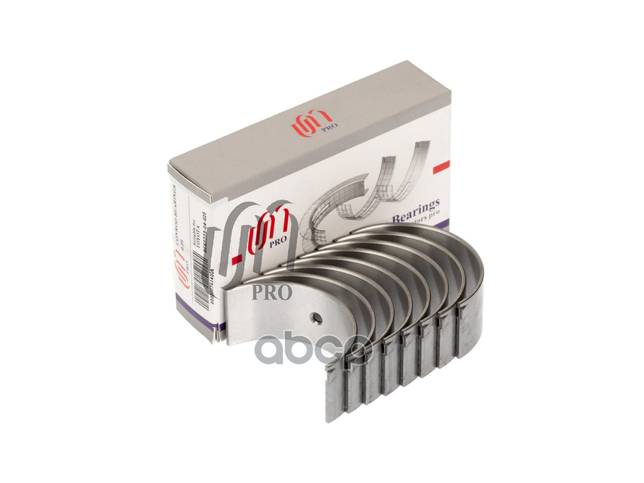 Вкладыши шатунные 0.25 Toyota 1C/2C/3C NEW 1990->1996 UM United Motors арт. BES022304025