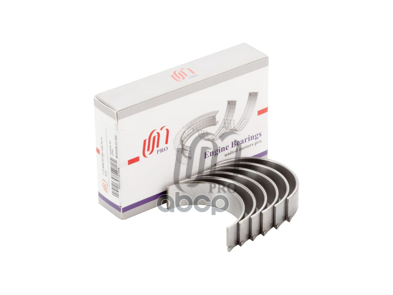 Вкладыши шатунные STD Opel 1.0 X10XE/Z10XE 12V 3цил. 96- UM United Motors арт. BES029803000