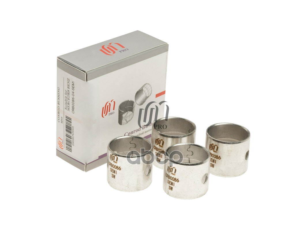 Втулки верхней головки шатуна SEMI MB M102 d22mm (к-т 4 шт) UM United Motors арт. CRB008604SEMI