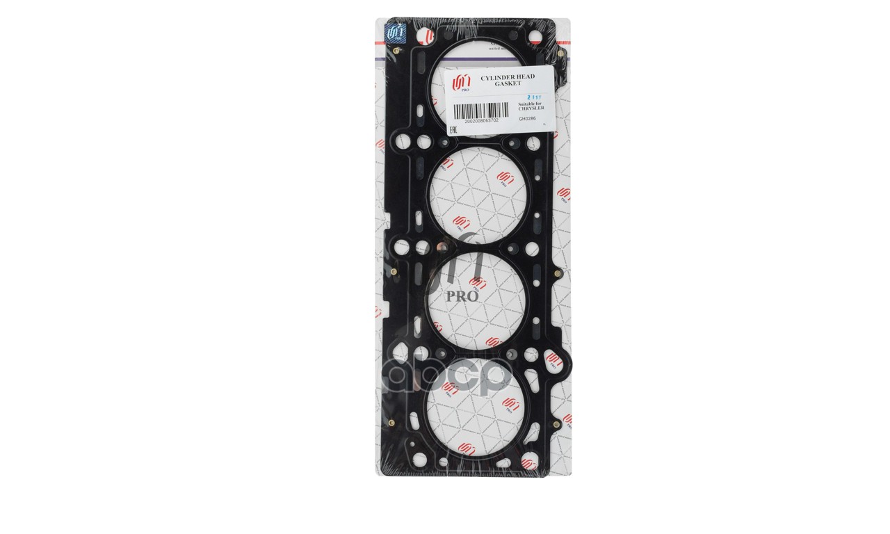 Прокладка головки блока Chrysler 2.4 EDZ (2003-) (04884443AD) UM United Motors арт. GH0286